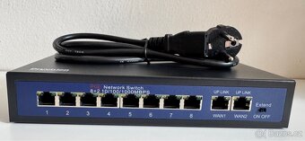 8portový PoE switch pro IP kamery - 5