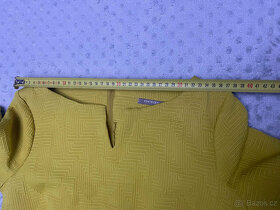 Žluté áčkové šaty Orsay M-L - 5