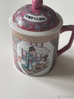 Dušičkový porcelánový hrnek - 5