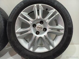 Alu kola Opel Corsa, Adam 4x100 R16 pneu 195/55/16 - 5