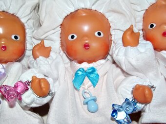 Retro panenka František, GUMOTEX - č. 1, 2, 3. - 5