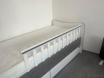Dětská postel včetne matrace jako nové 170 x70 - 5