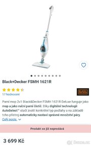 Parní mop Black+Decker FSMH 1621R

 - 5