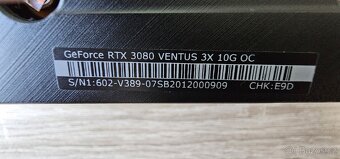 GeForce RTX™ 3080 VENTUS 3X 10G OC - 5