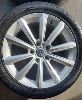 Originální alu kola VW Merano 7Jx17 ET45 + 225/45 R17 - 5