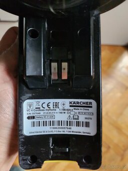 Vysavač aku Karcher - 5