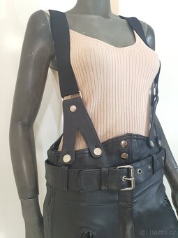 Kožené kalhoty na motorku Dámské V. 38 - 5