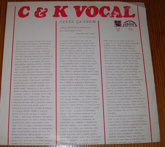 LP deska Generace C&K Vocal z r.1977/137/ - 5
