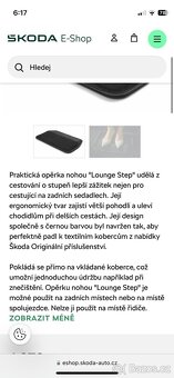 Opěrka nohou "Louge step" - 5