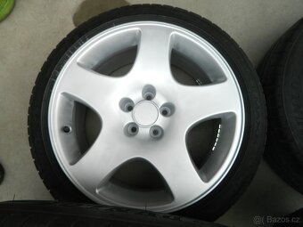 alu kola 5x100+letní pneu r17 - 5