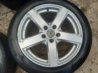 Alu kola 17" rozteč 5x112 VW, Audi , Škoda + zimni pneumati - 5