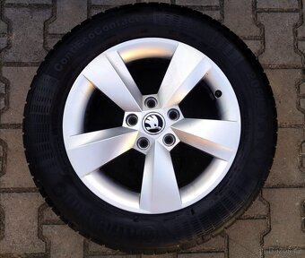 Alu kola originál Škoda Karoq, VW T-Roc 5x112 R16 - 5