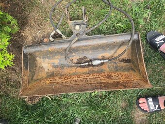 Hydraulická svahovka na minibagr od 1.5T do 2T yanmar - 5