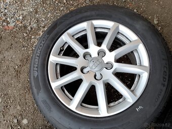 ALU Audi 7,5x16 5x112 et45+zimní pneu 225/55/16 - 5