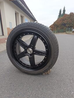 Aku kola 4ks DOTZ SPS 5x120 ET 35 R18 + zimní pneu - 5