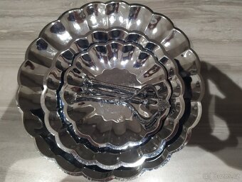 Etažér třípatrový na cukroví na cokoliv. - 5