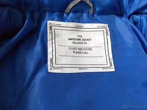 Reflexní zimní bunda Tchibo 122/128 - 5