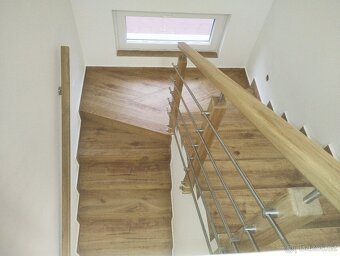 luxusní zábradlí dřevo-nerez - 5