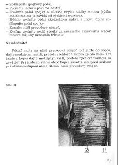 NÁVOD K OBSLUZE a OPRAVÁRENSKÁ PŘÍRUČKA Zetor 8111-16145 - 5