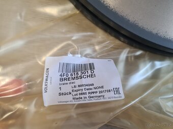 NOVÁ Sada předních brzd Audi A6/S6 314mm ORIGINÁL - 5