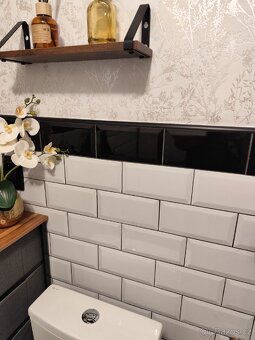 Obkladačky černé nové Zn. Metrotiles - 5