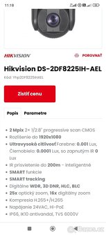 Prodam profesionalni bezpečnostni kameru hikvision - 5