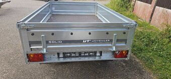 Bržděný dvouosý přívěs 2500 x 1500 x 400mm - 2000kg - 5