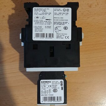 Stykač Siemens 3RT1325-1A + modul 3RH1921-1HA22 - 5