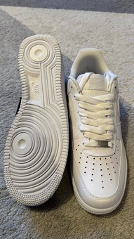 Pánské tenisky ve stylu NikeAir Force 1 - bílé, vel. 45 - 5