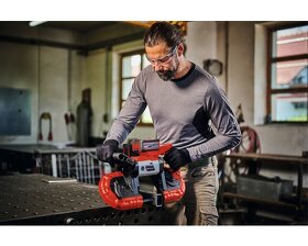 Aku pásová pila TE-MB 18/127 Li + 4,0 Ah baterie + nabíječka - 5