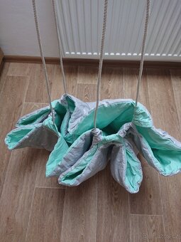 Sada pro miminko - mantinely, koš, deka, hnízdo, kolotoč - 5