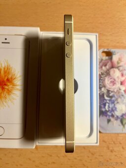 Apple iPhone SE (2016) 16GB Gold 100% batéria - 5