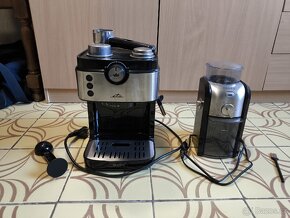 Prodám set pákový kávovar ETA kávomlýnek KRUPS - 5