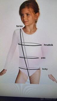 Gymnastický dres bez rukávů RAMI - 5