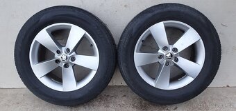 Škoda Kodiaq 17" 5x112, letní Bridgestone 215/65R17 - 5