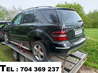 // Mercedes ML 320 cdi, w164, 165kw, 2006 //DÍLY - 5