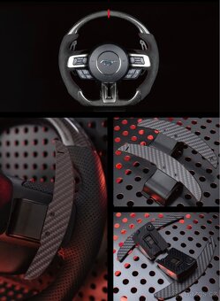 Magneticke padla pod volant Mercedes AMG , BMW M , AUDI RS… - 5
