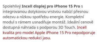 Ips Displej na iphon 15 pro - 5