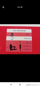 Pneumatická sponkovačka Haubold PN765 včetně sponek - 5