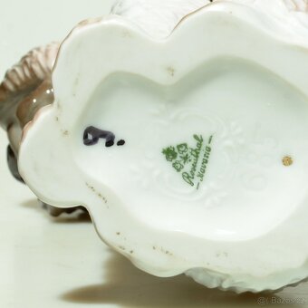 Porcelánová soška Buldočka " Rosenthal " - 5