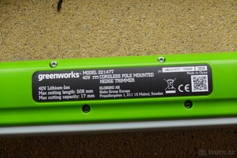 Aku pila Greenworks 40V - 5
