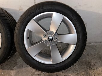 ŠKODA RATIKON letní sada R17 5x112 TOP STAV - 5
