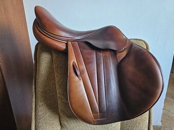 Luxusní skokové sedlo BUTET Saumur - 17", TOP stav - 5