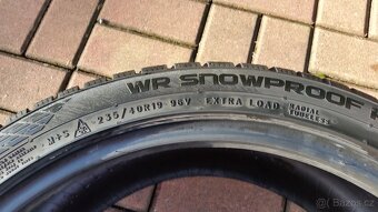 Zimní pneumatiky NOKIAN 235/40 R19 96V XL  2ks 7mm DOT 2022 - 5
