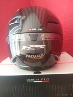 Přilba Nolan X-804 RS Ultra Carbon Silver Edition - 5