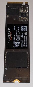WD Black SN770 500GB SSD M.2 NVMe, záruka do 12/2027 - 5