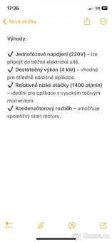 Elektromotor 4kW - 5