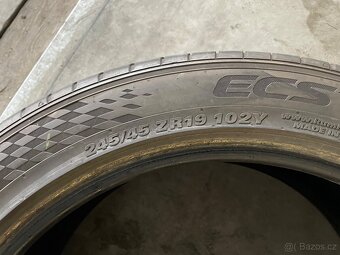 prodám letní pneumatiky 245/45/19 Kumho a Michelin celá sada - 5