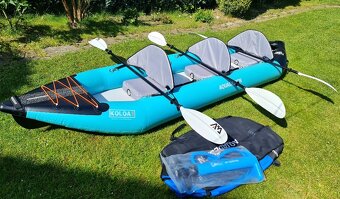 AQUADESIGN Koloa 400 trojmístný nafukovací kajak či kanoe - 5