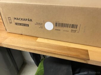 IKEA MACKAPÄR - šatní stojan, věšák, bílý - 5